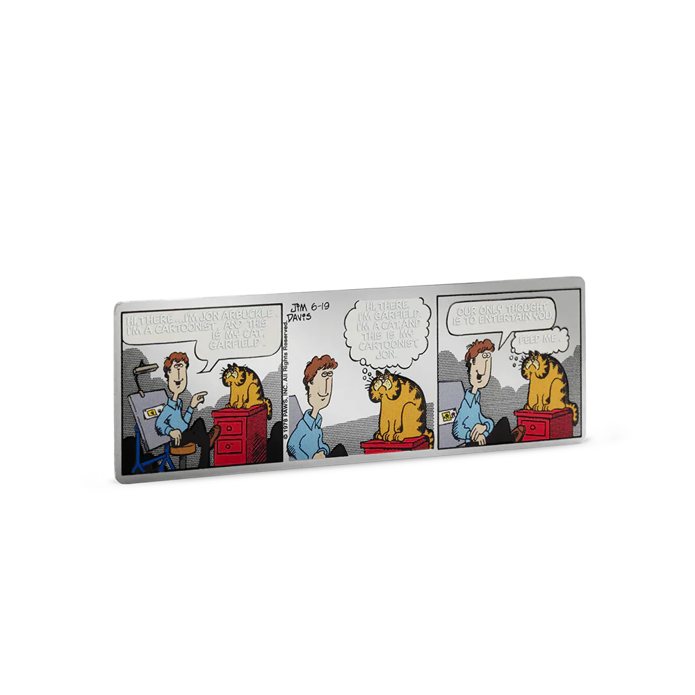 Celebrating a Legend: The Garfield First Ever 1oz Silver Coin