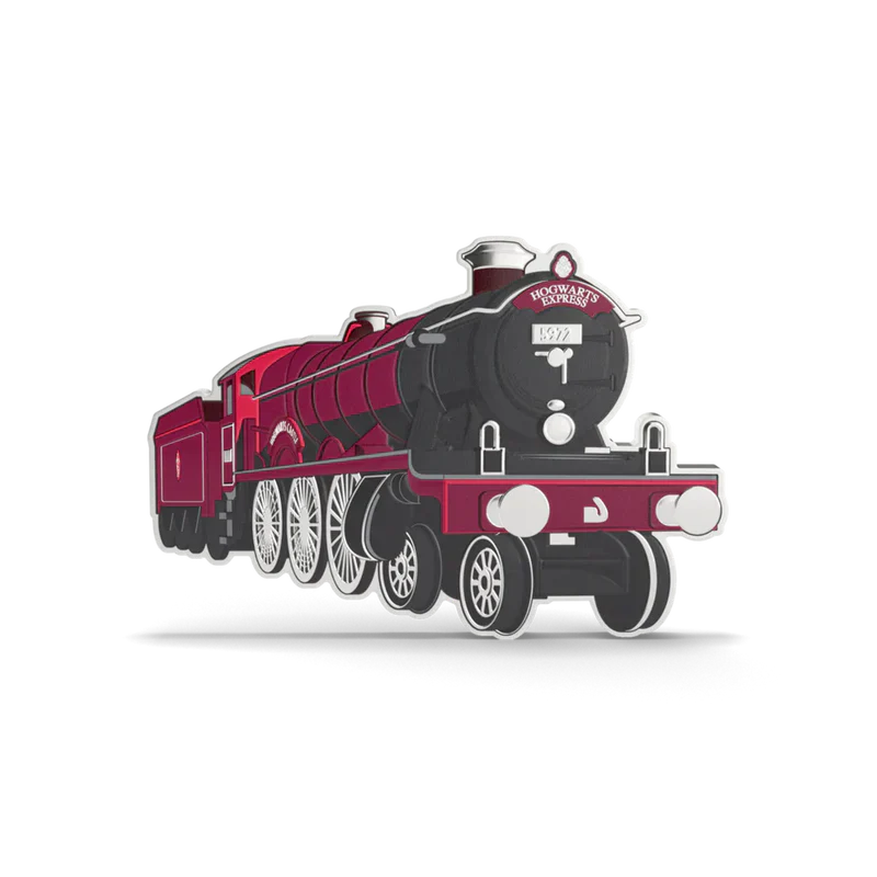 All aboard the Hogwarts Express train 1oz silver collectible coin