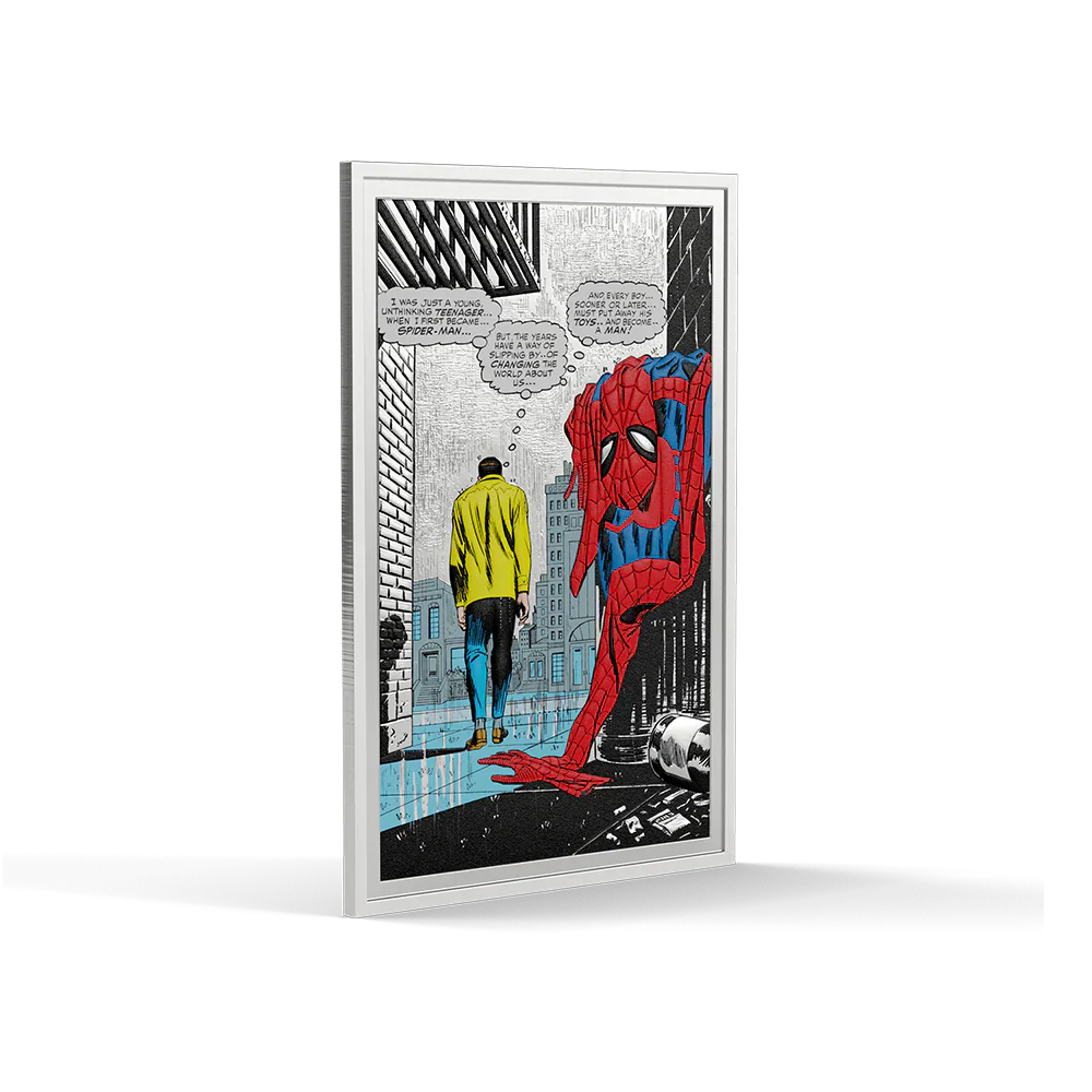 Reliving a Comic Legend: The "Spider-Man No More" 1oz Silver Coin
