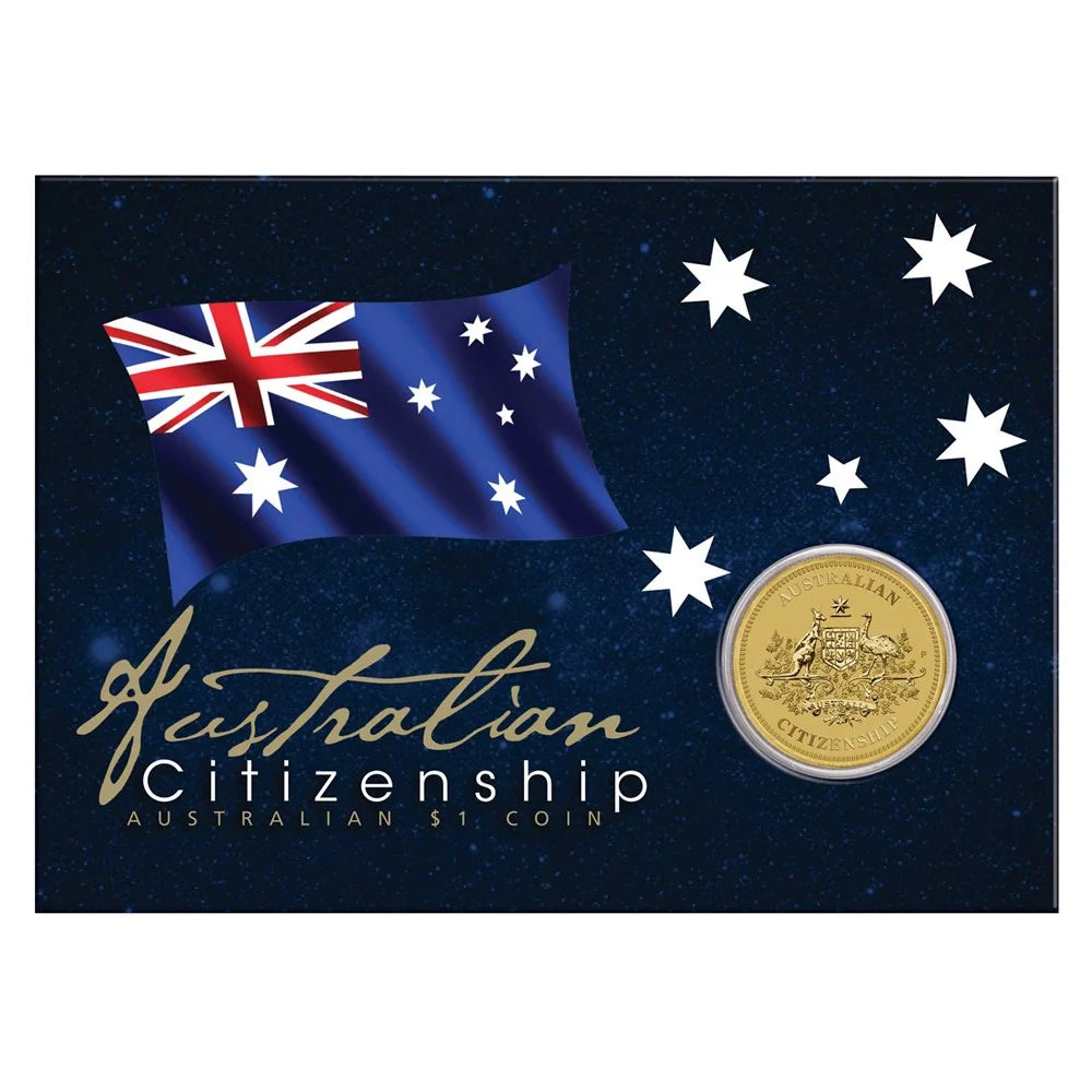 Australian Citizenship 2024 Coin in Card