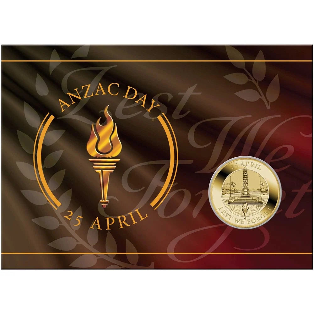 Anzac Day 2024 Coin in Card