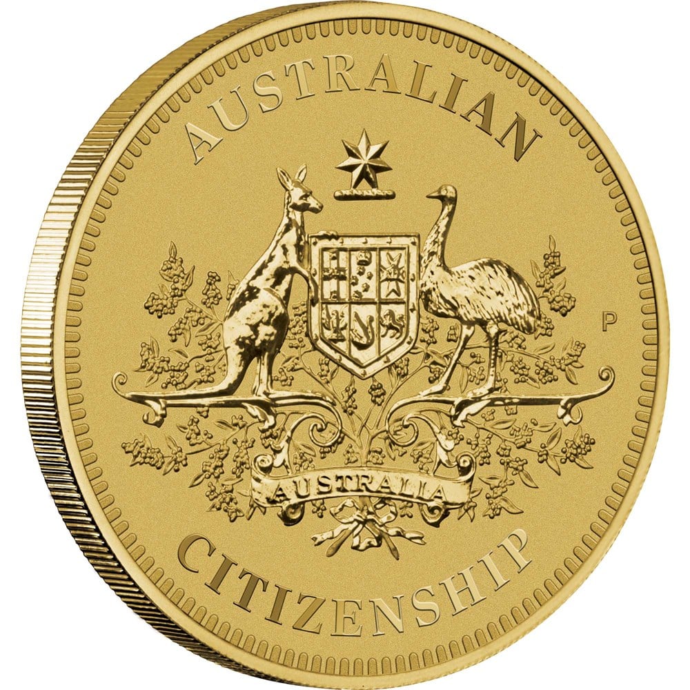 Australian Citizenship 2024 Coin in Card