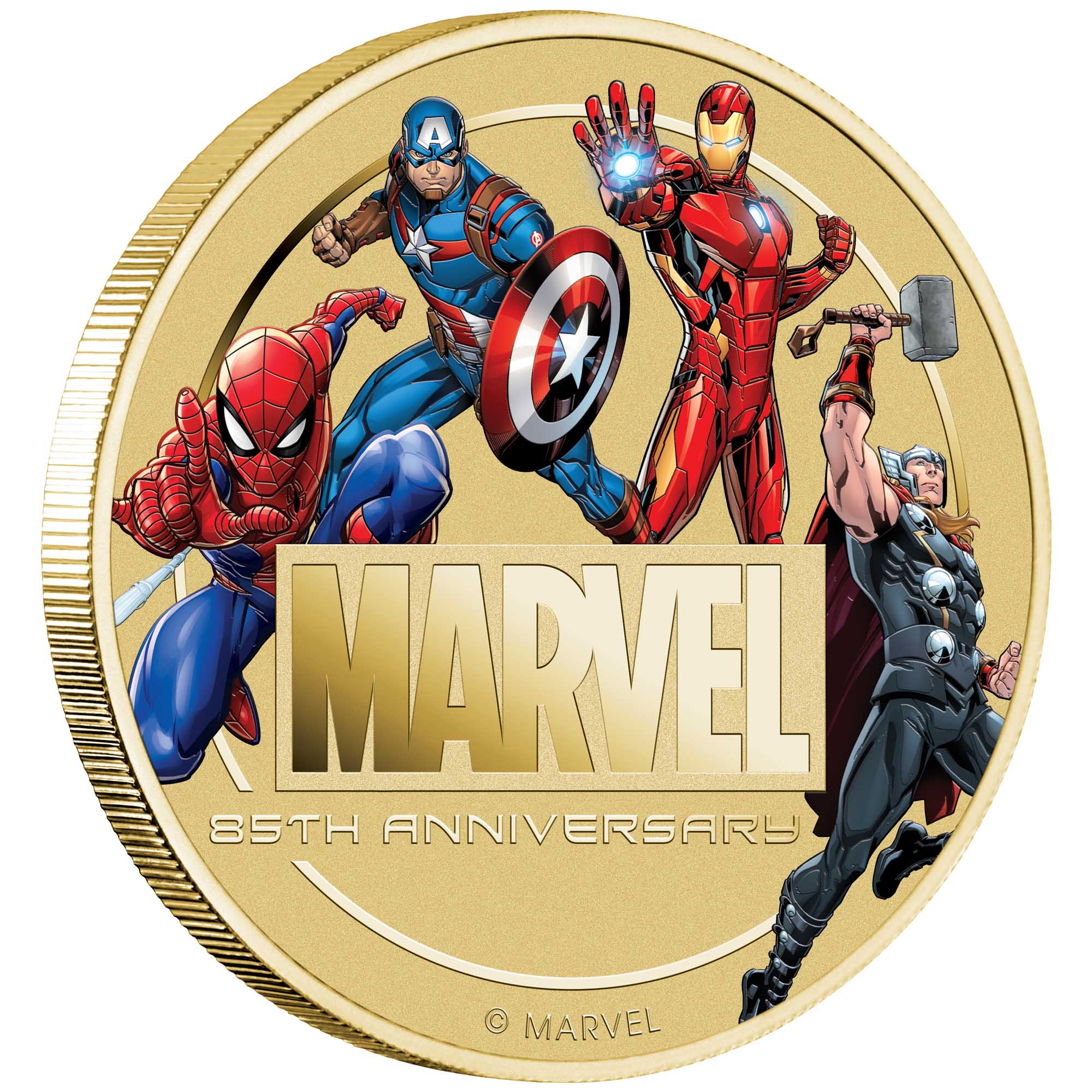 85th Anniversary of Marvel 2024 Coin and Stamp Cover