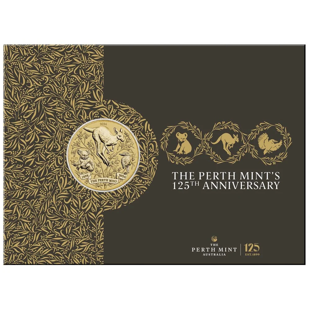 The Perth Mint's 125th Anniversary 2024 Coin in Card