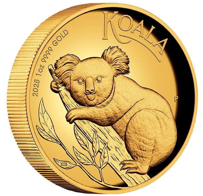 Australian Koala 2025 1oz Gold Proof High Relief Coin