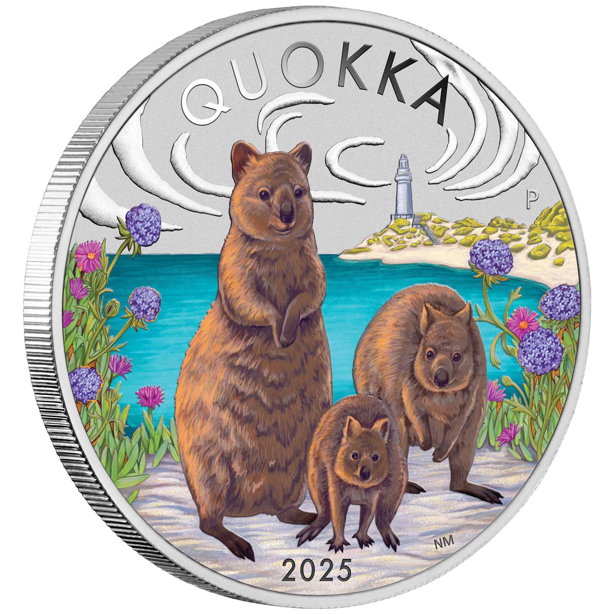 Australian Quokka 2025 1oz Silver Coloured Coin