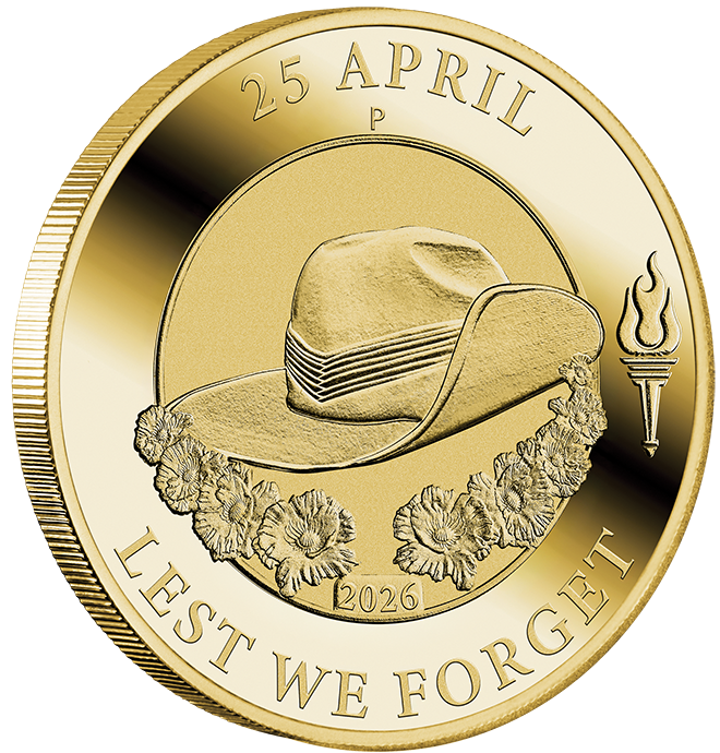 ANZAC Day 2026 Coin In Card