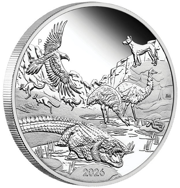 Wonders of Australia - The Outback 2026 1oz Silver Proof Coin