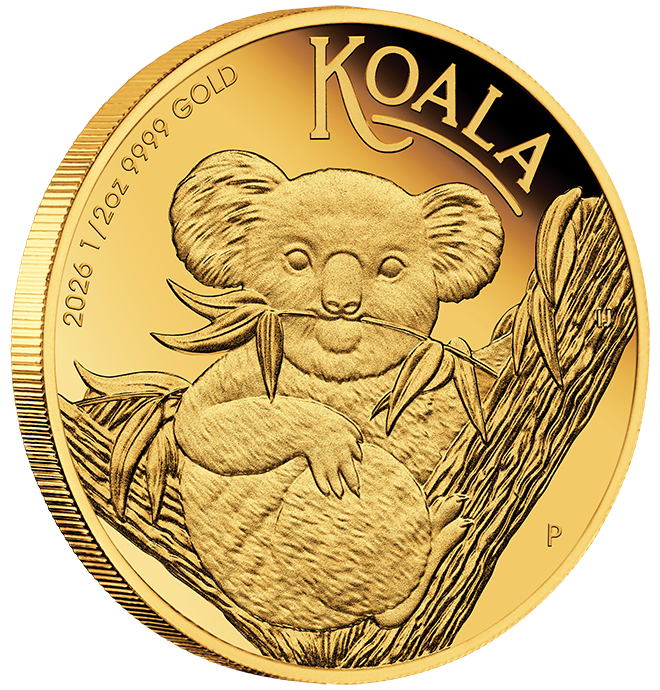 Australian Koala 2026 1/2oz Gold Proof Coin