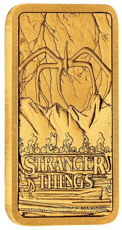Stranger Things 2026 1g Gold Minted Bar