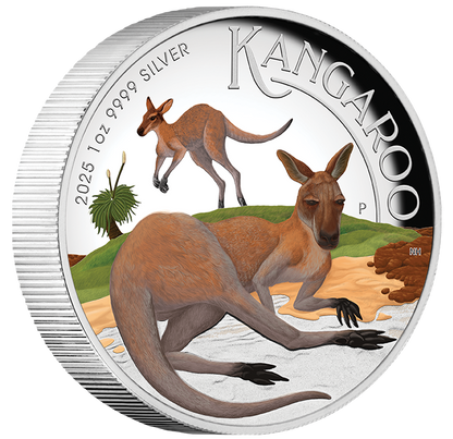 Australian Kangaroo 2025 1oz Silver Proof High Relief Coin