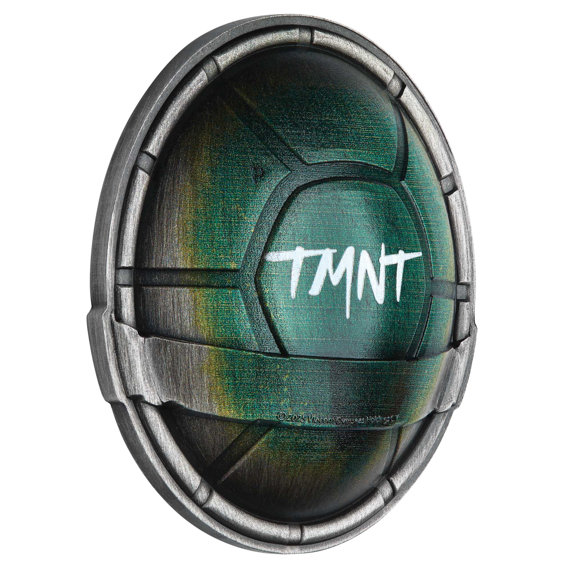 Teenage Mutant Ninja Turtles - Domed Shell 2025 1.5oz Silver Antiqued Coloured Coin