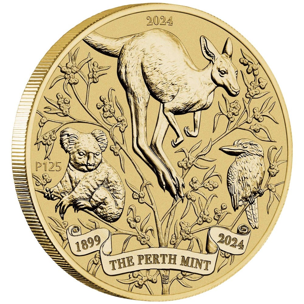 The Perth Mint's 125th Anniversary 2024 Coin in Card