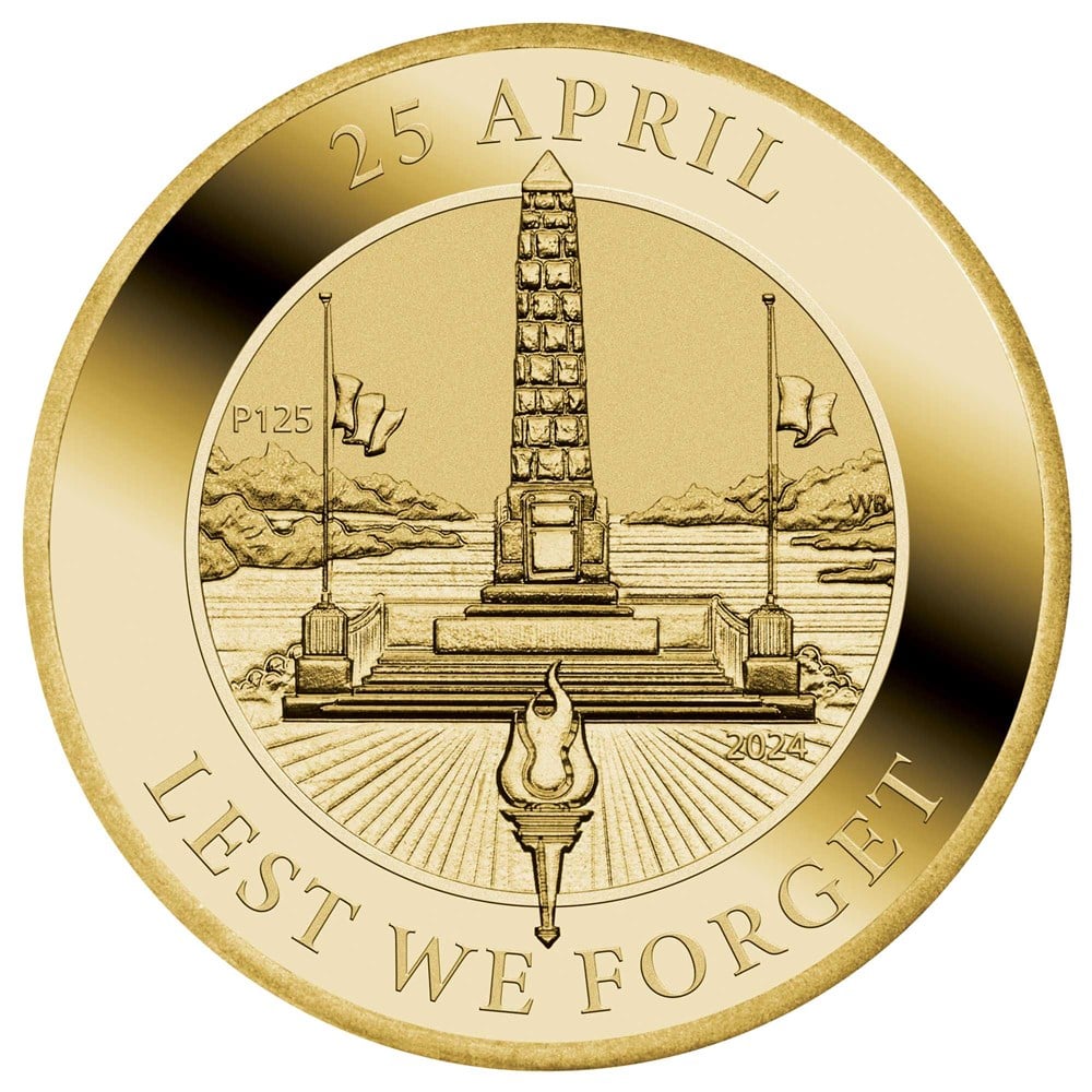 Anzac Day 2024 Stamp and Coin Cover
