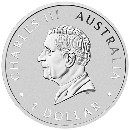 Wombat 2024 1oz Silver Coloured Coin in Card