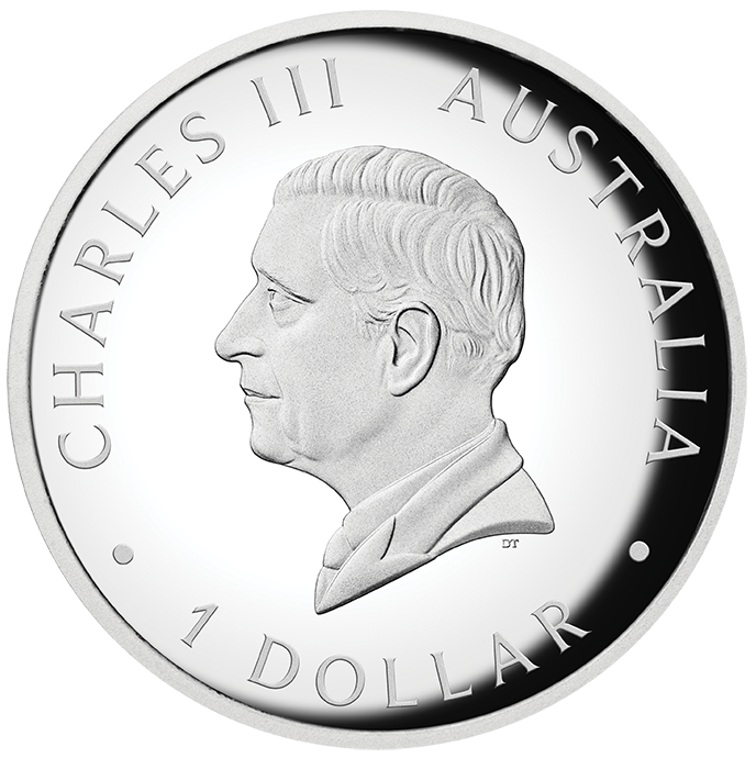 Australian Kangaroo 2026 1oz Silver Proof High Relief Coloured Coin