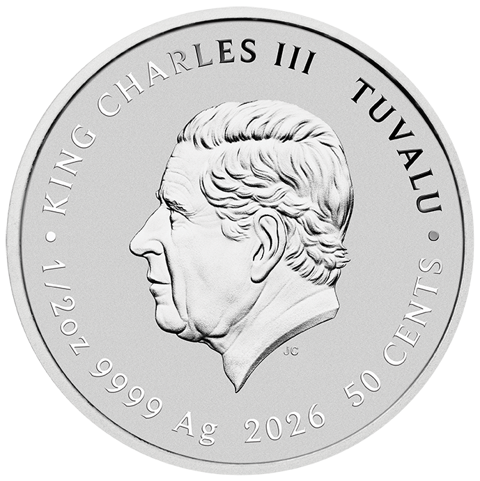 Stranger Things - Eleven + Vecna 2026 1/2oz Silver Coloured Coin