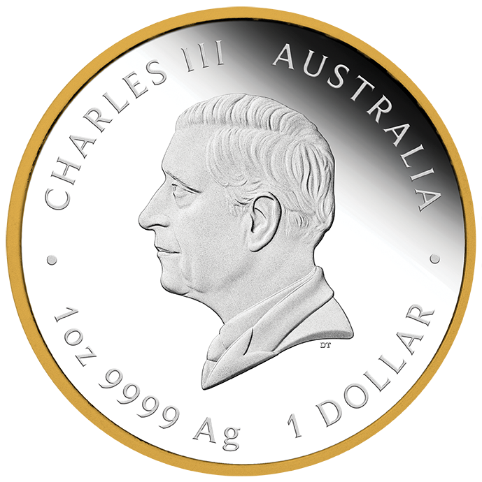 H.M. Queen Elizabeth II 100th Anniversary 2026 1oz Silver Proof Gilded Coin