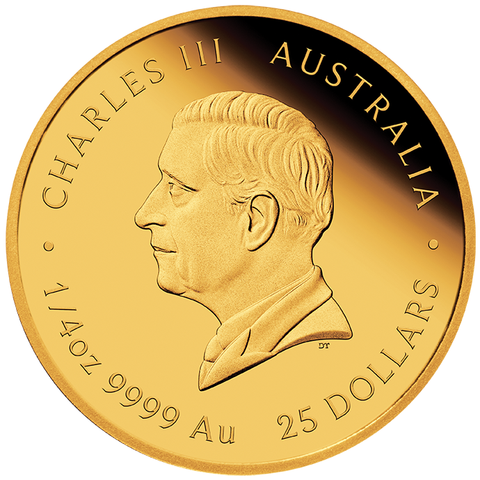 Australia's First Gold Rush 175th Anniversary 2026 1/4oz Gold Proof Coin