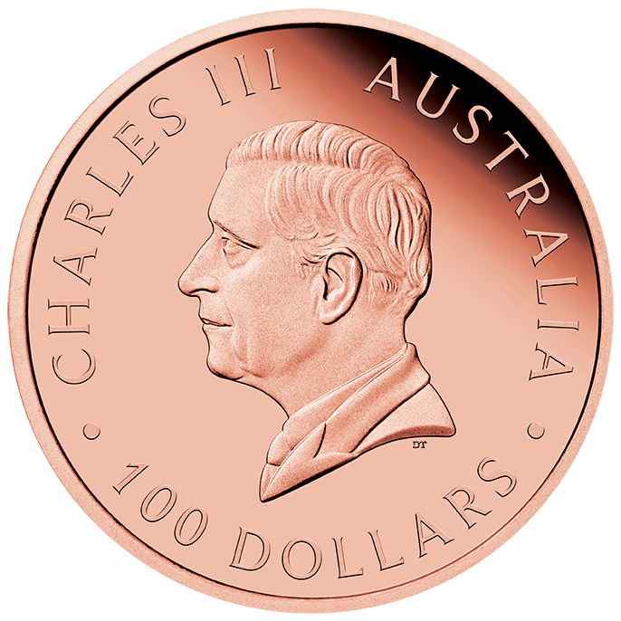 Australian Wedge-tailed Eagle 2025 1oz Rose Gold Reverse Proof Ultra High Relief Coin