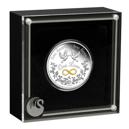 One Love 2024 1oz Silver Proof Coin