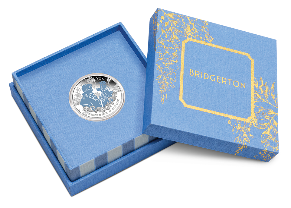 Bridgerton - Benedict & Sophie 2026 1/2oz Silver Proof Coloured Coin