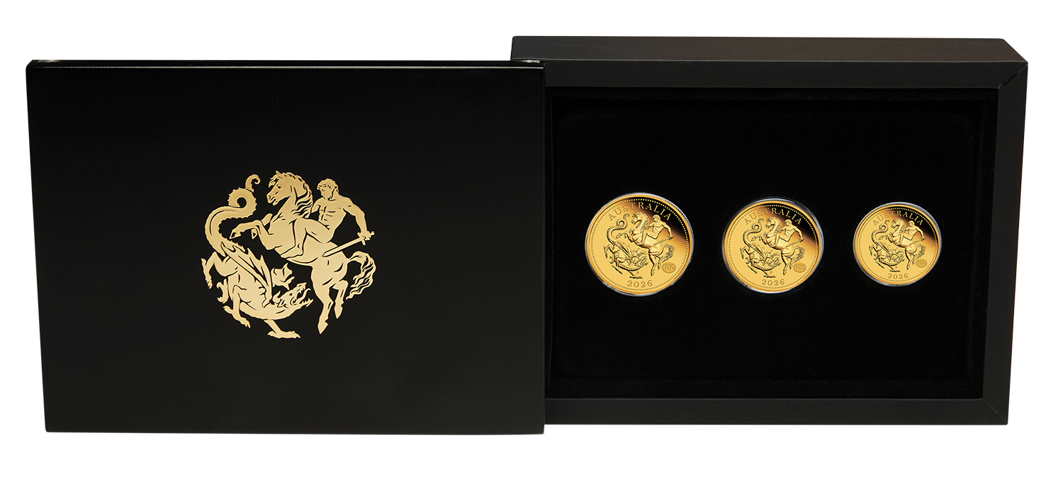 Australia Sovereign 2026 Gold Proof Three-Coin Set