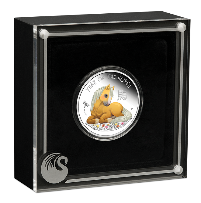Baby Horse 2026 1/2oz Silver Proof Coloured Coin