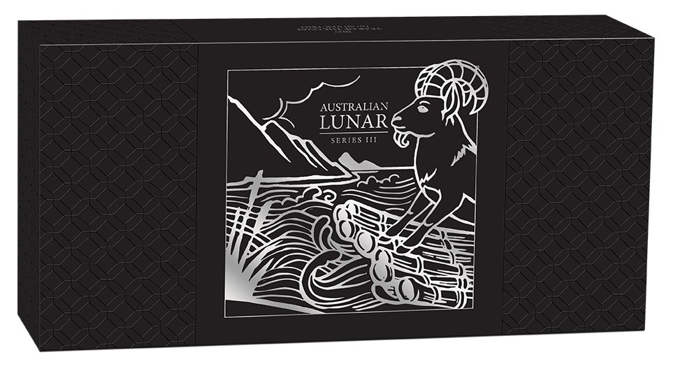 2027 Year of the Goat 1oz Silver Trio Set