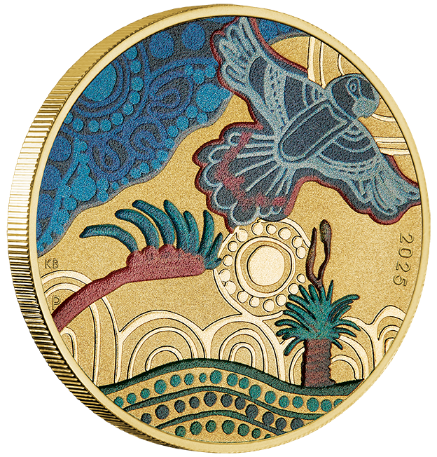 Ngana Nyitting Black Cockatoo 2025 Stamp & Coin Cover