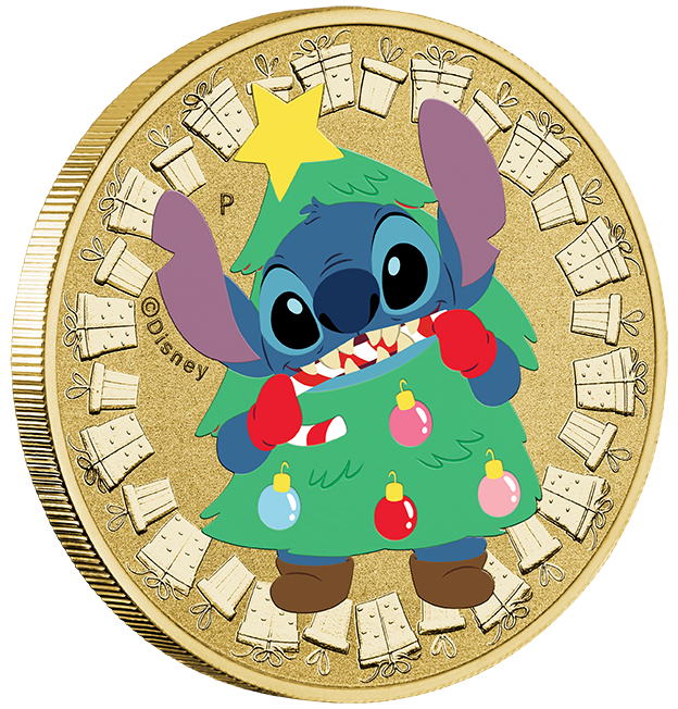 Merry Stitchmas 2025 Stitch Stamp and Coin Cover