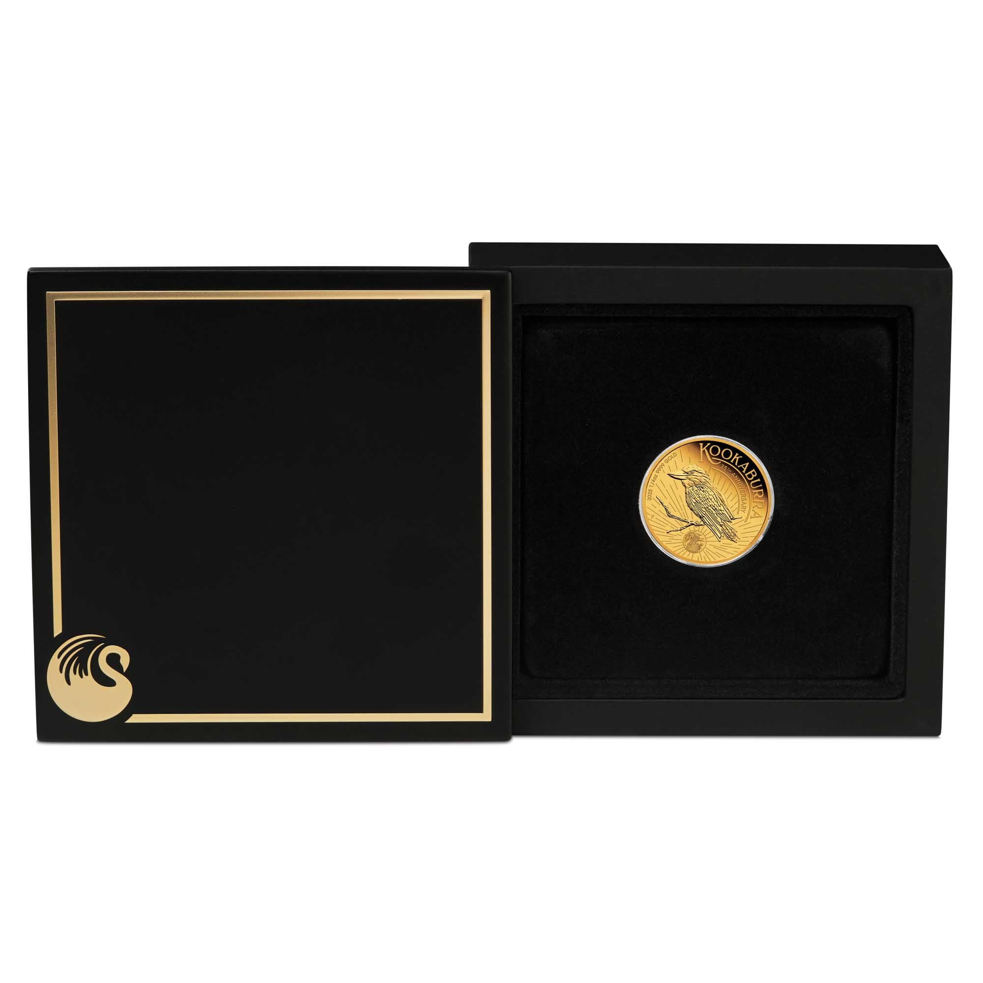 Australian Kookaburra 35th Anniversary 2025 1/4oz Gold Proof Coin