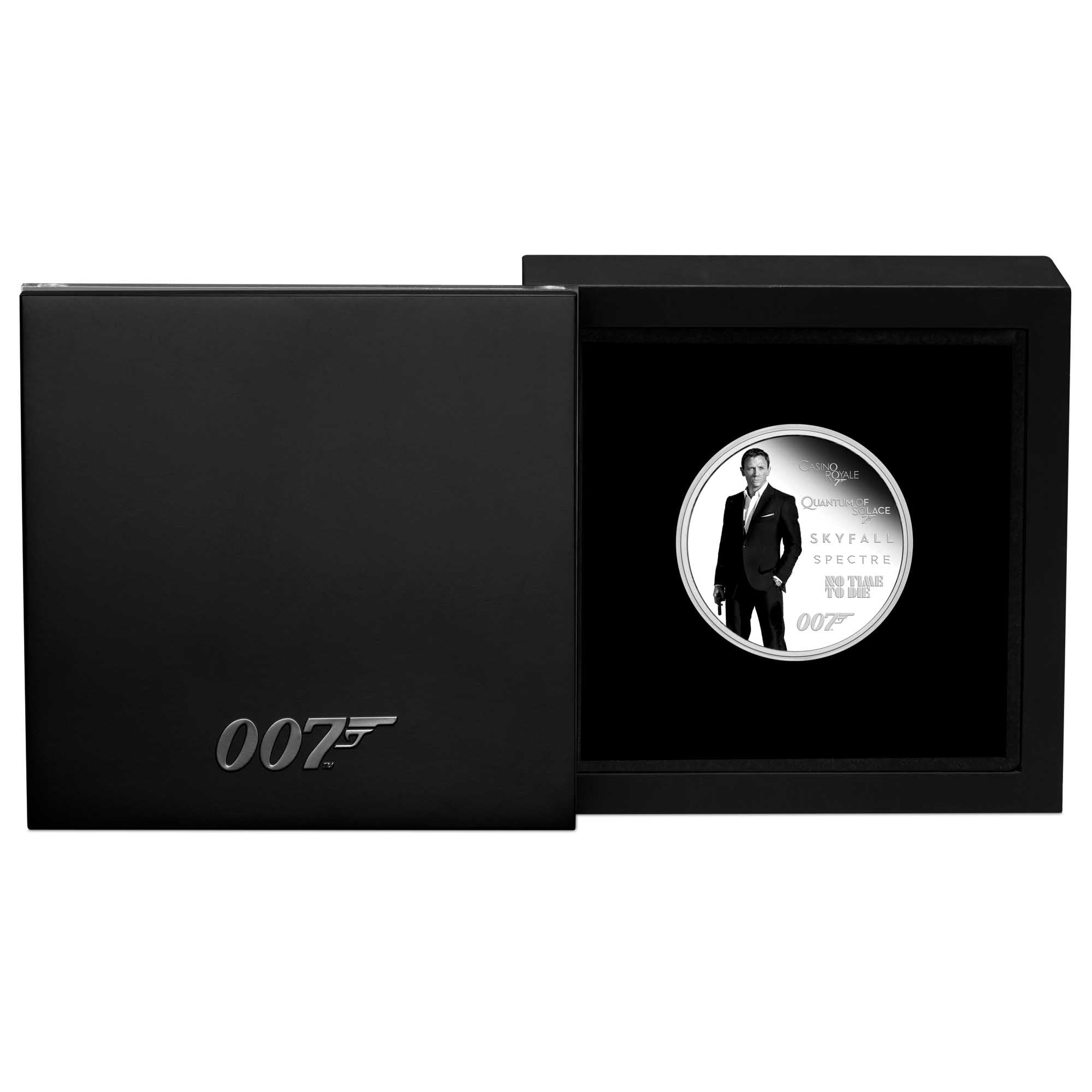 James Bond Legacy Series 5th Issue 2024 1oz Silver Proof Coloured Coin