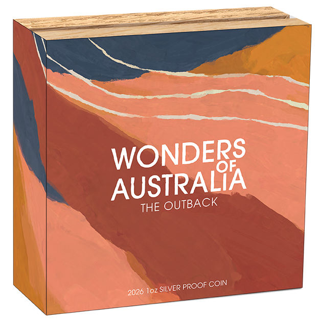 Wonders of Australia - The Outback 2026 1oz Silver Proof Coin