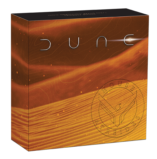 Dune - House Atreides 2026 1/2oz Silver Coloured Coin