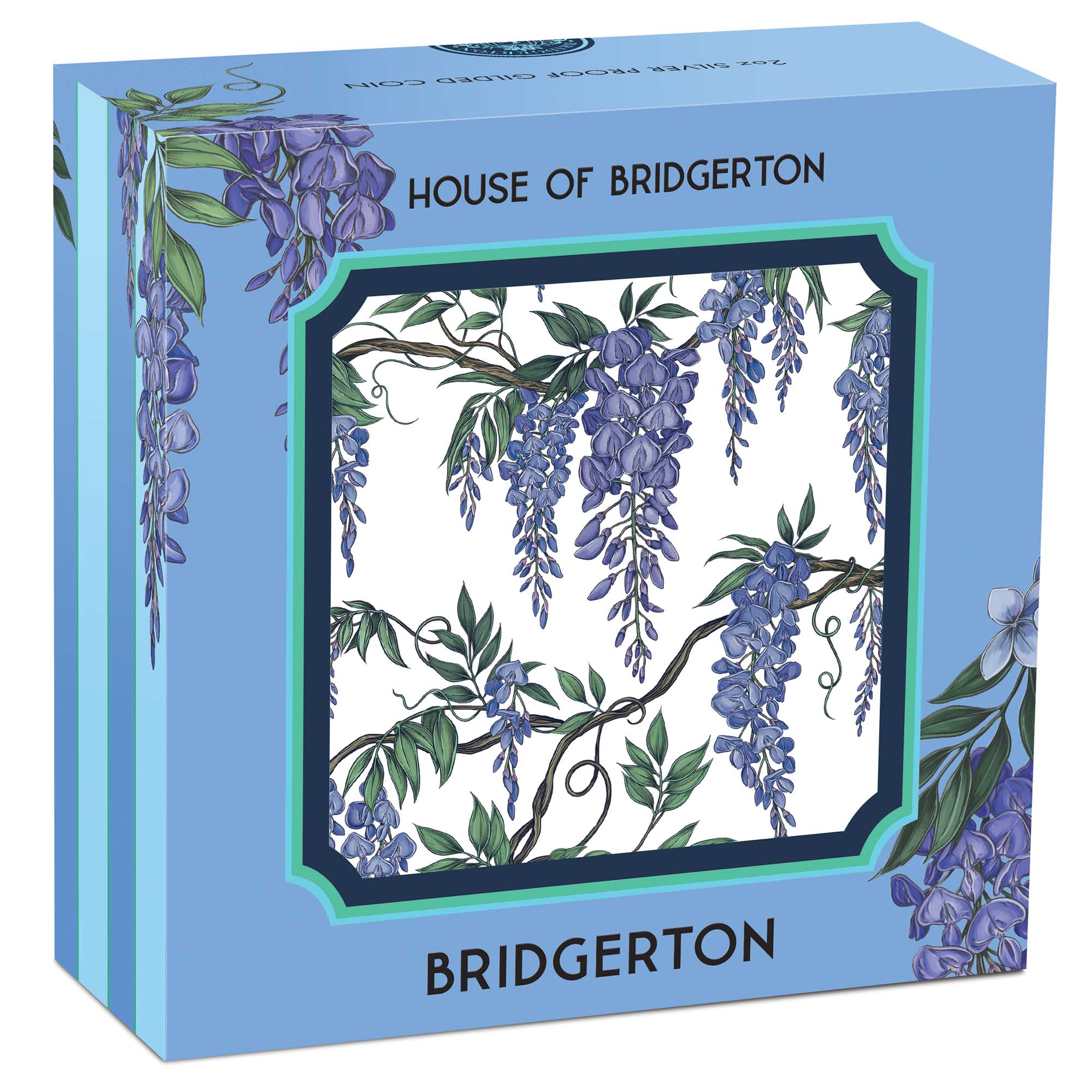 House of Bridgerton 2026 2oz Silver Proof Gilded Coin