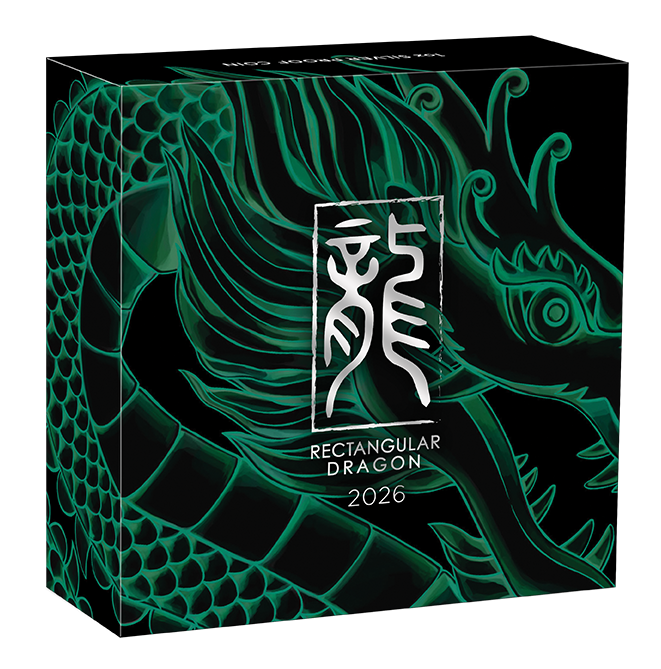 Dragon 2026 1oz Silver Proof Rectangular Coin