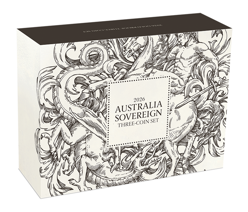 Australia Sovereign 2026 Gold Proof Three-Coin Set