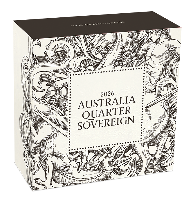 Australia Quarter Sovereign 2026 Gold Proof Coin