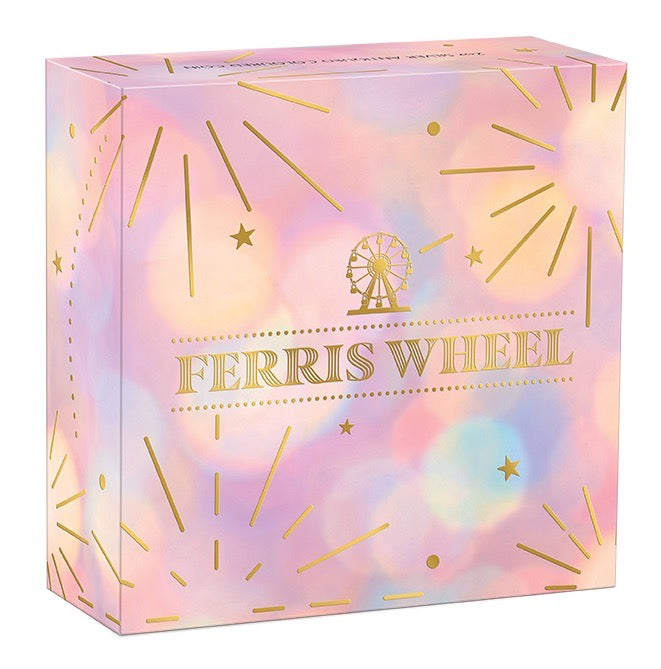 Ferris Wheel 2025 2oz Silver Antiqued Coloured Coin