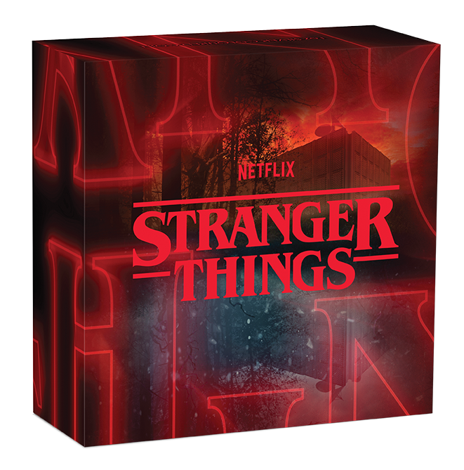 Stranger Thing - The Upside Down 2026 1oz Silver Coloured Coin