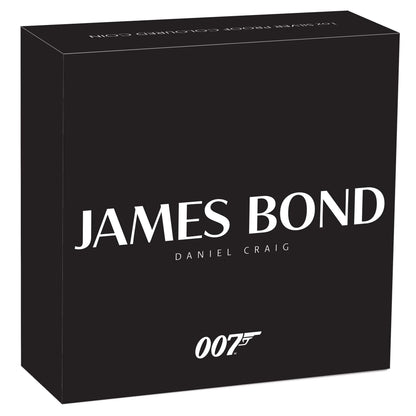 James Bond Daniel Craig 2024 1oz Silver Proof Coloured Coin