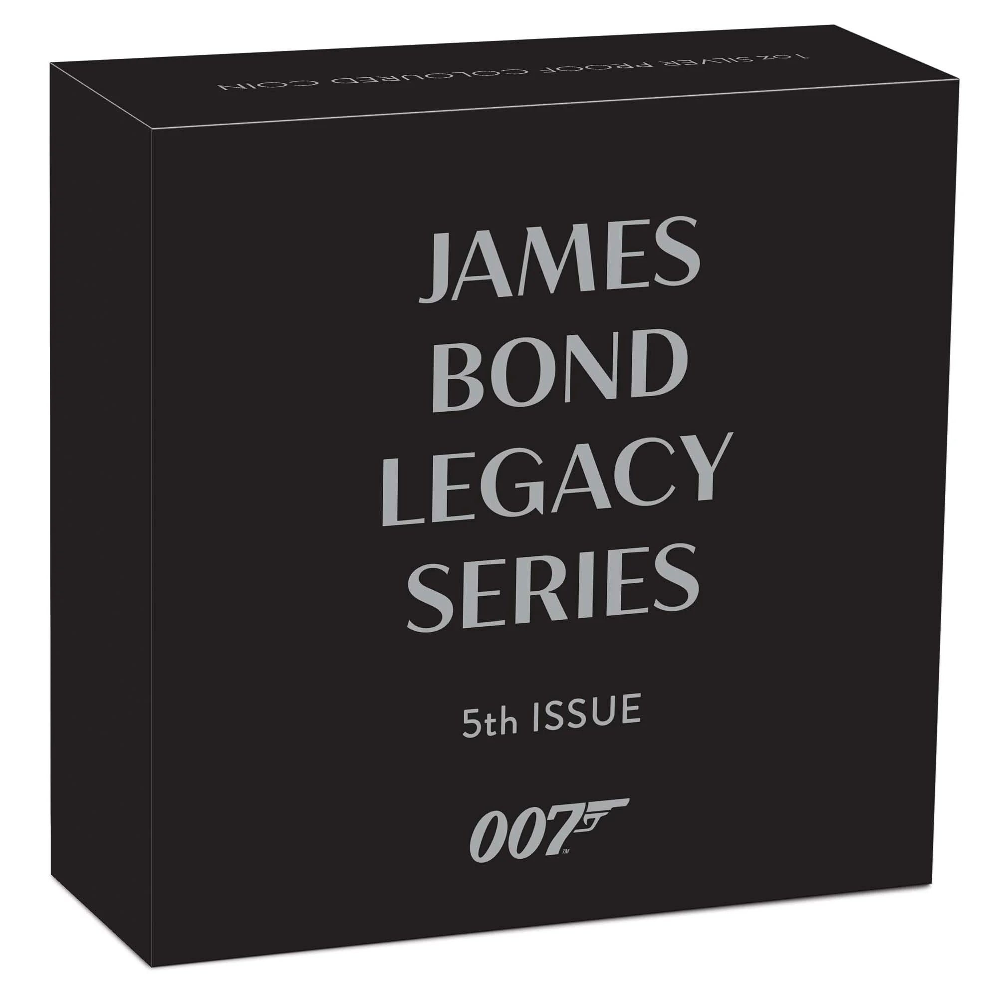 James Bond Legacy Series 5th Issue 2024 1oz Silver Proof Coloured Coin