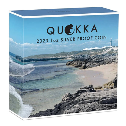 Australian Quokka 2023 1oz Silver Proof Coloured Coin
