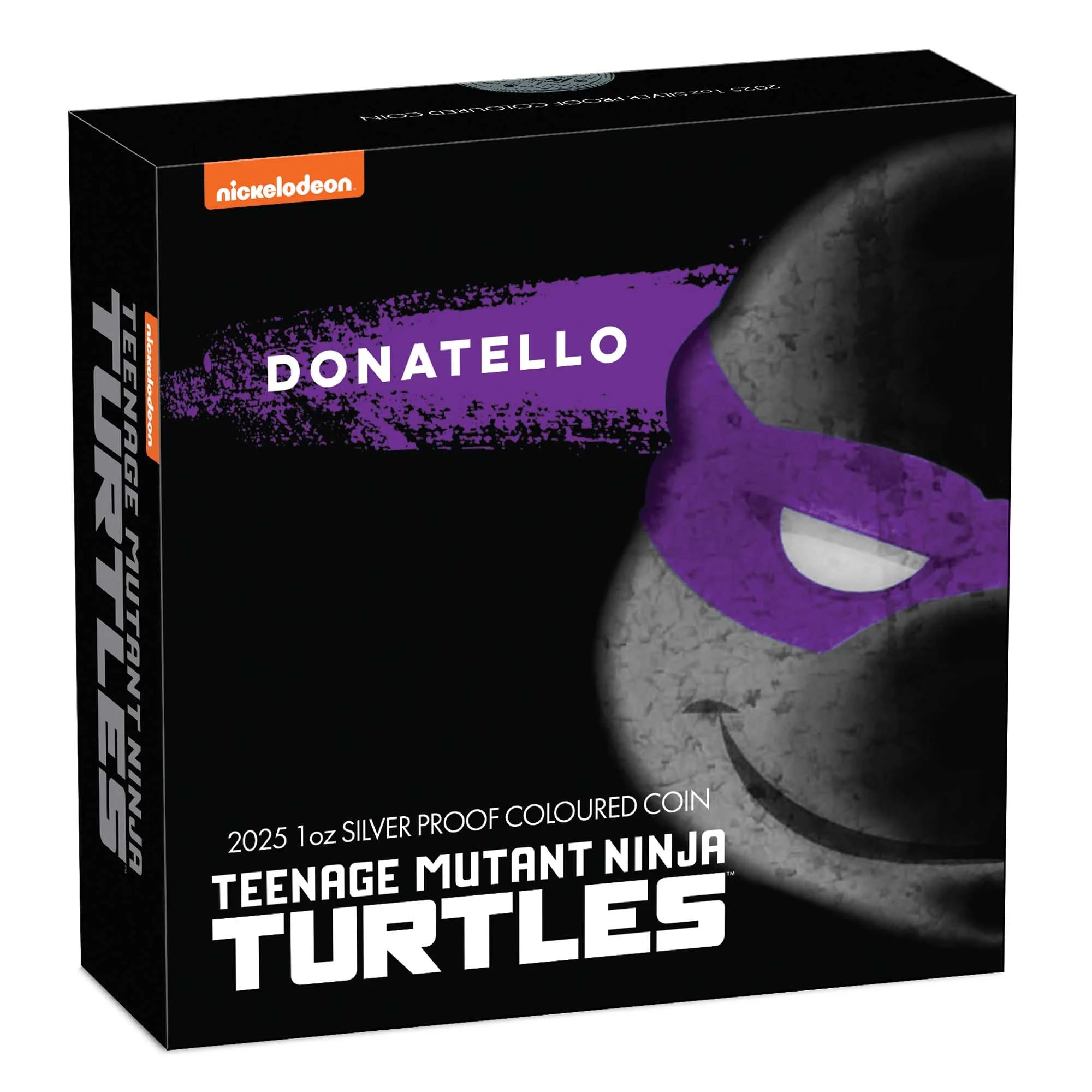 Teenage Mutant Ninja Turtles Donatello 2025 1oz Silver Proof Coloured Coin