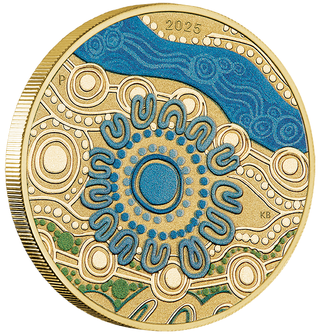 Ngana Nyitting Blue River 2025 Stamp & Coin Cover