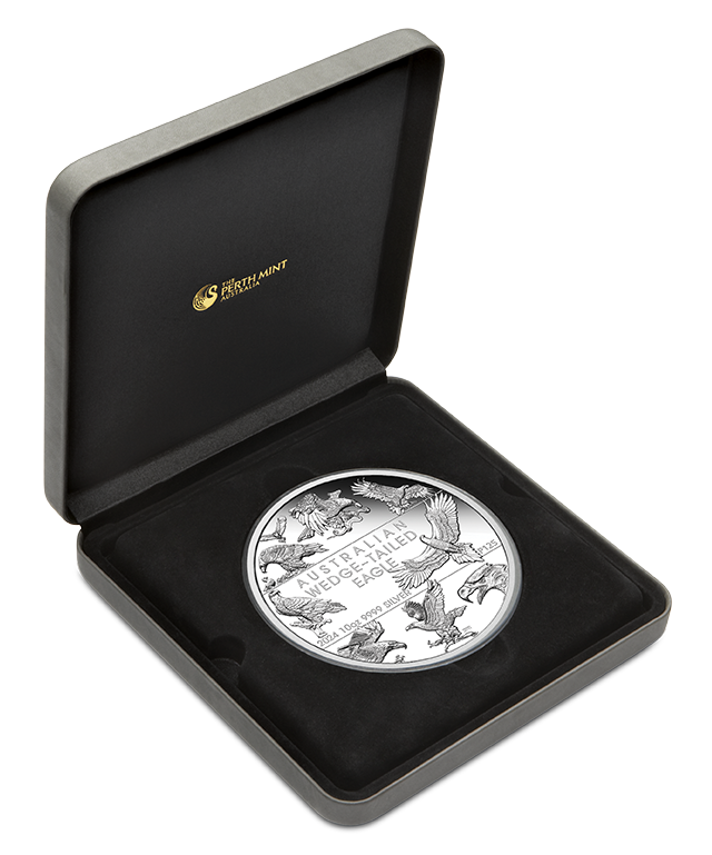 Australian Wedge-Tailed Eagle 10th Anniversary 2024 10oz Silver Proof Coin