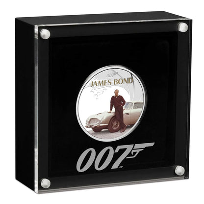 James Bond Sean Connery 2024 1oz Silver Proof Coloured Coin