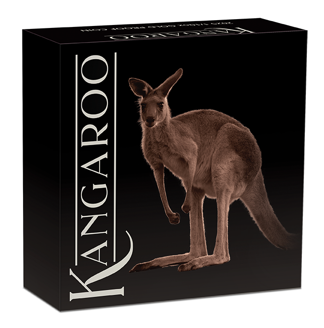 Australian Kangaroo 2025 1/10oz Gold Proof High Relief Coin