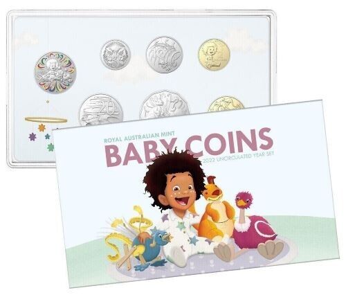 Baby Coins 2022 Uncirculated Year Set